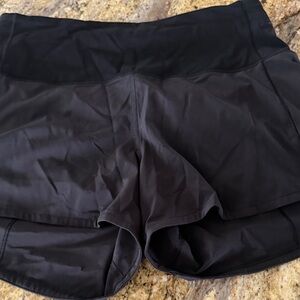 lululemon athletica Black Athletic Shorts